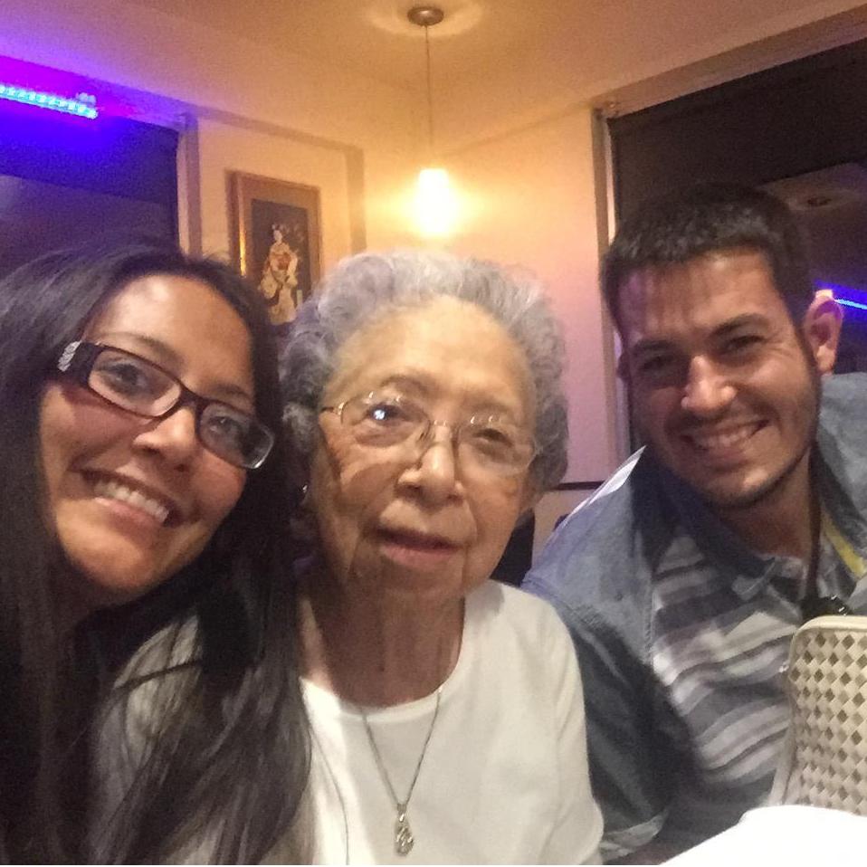 Hangin out with Grami!
