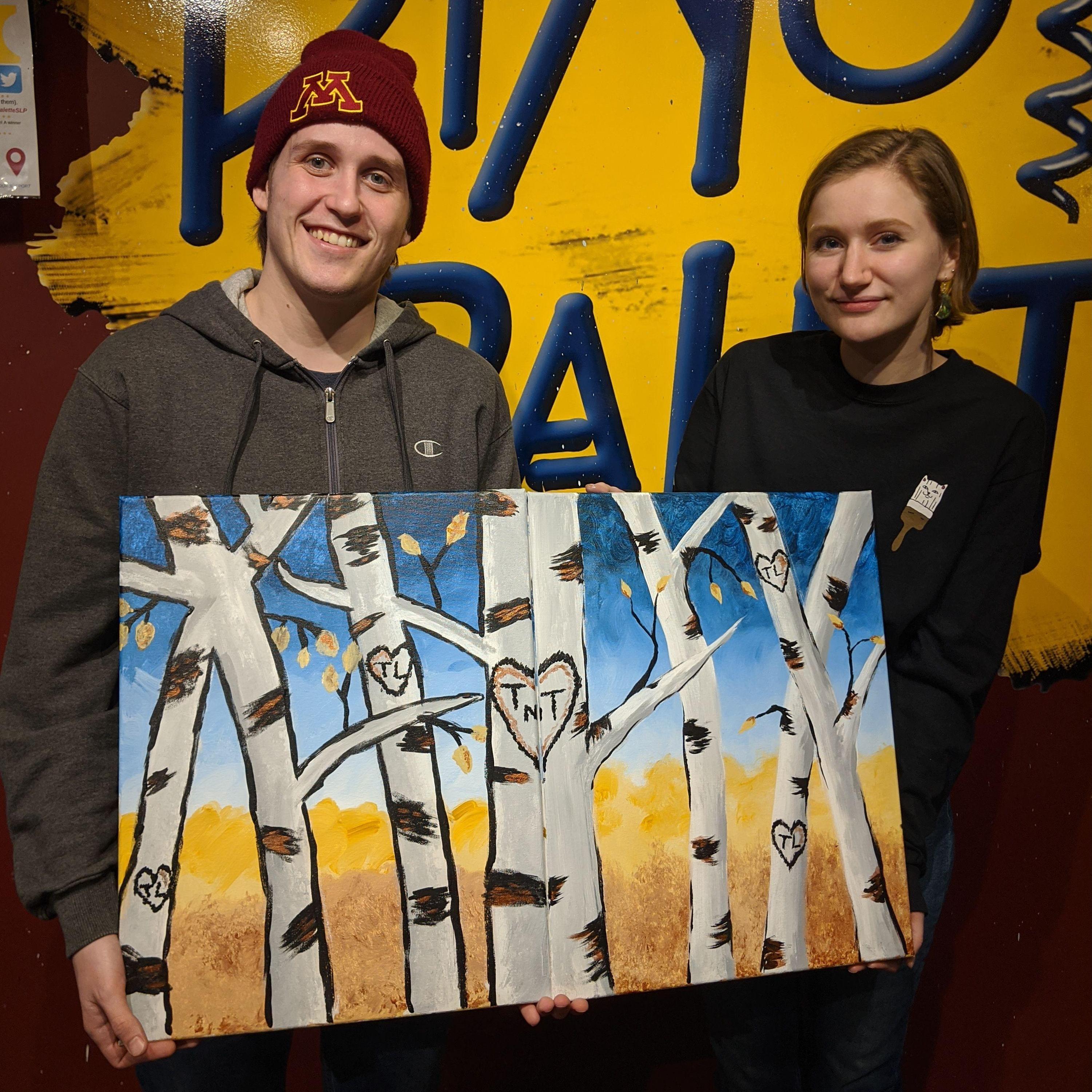 Second wine & painting