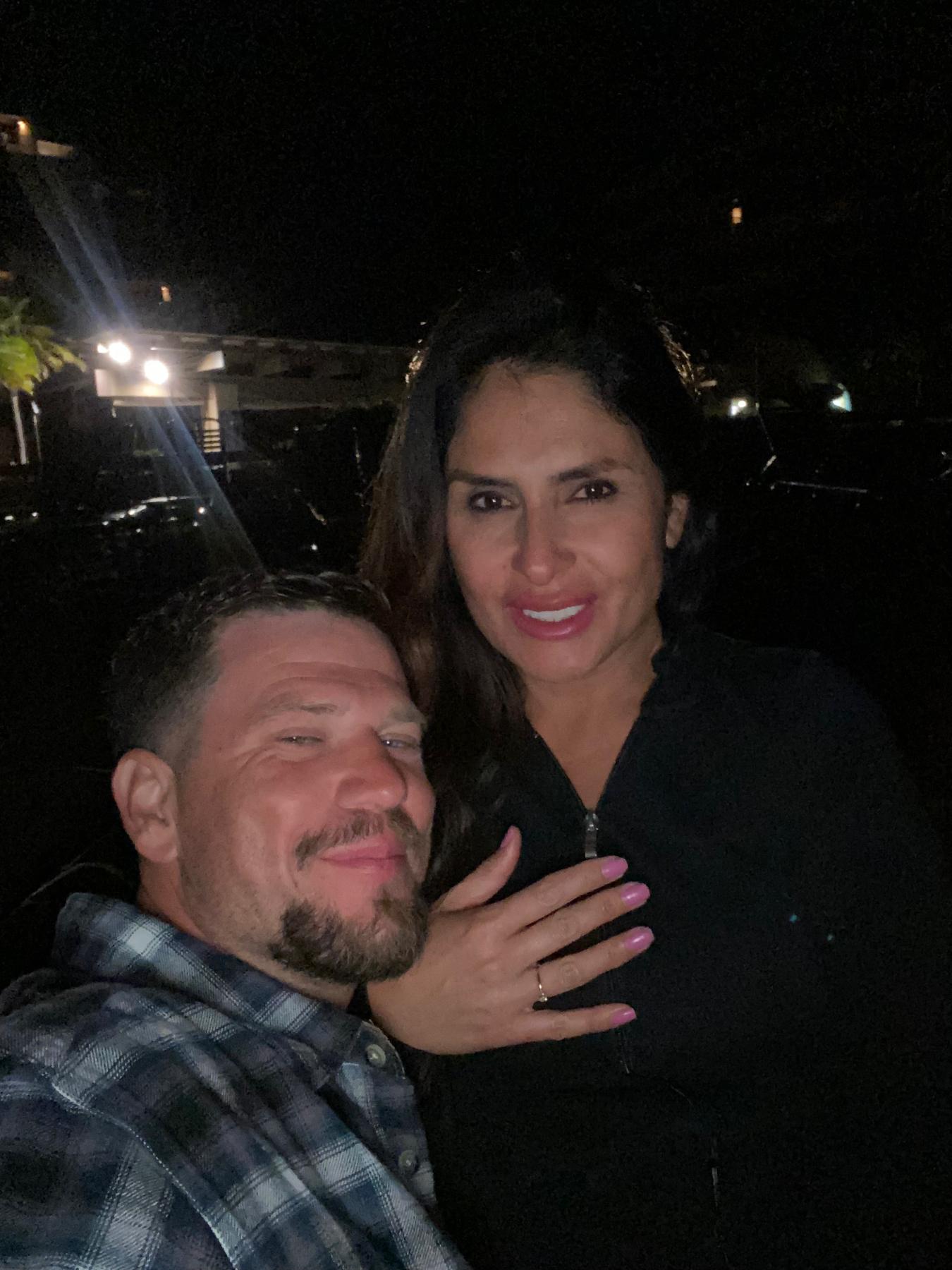 On the beach wedding proposal ❤️ Placed on my right hand representing virtue and honor, just as the Bible mentions Jesus sitting at the right hand of God. Melissa said “I DO” 4.12.23