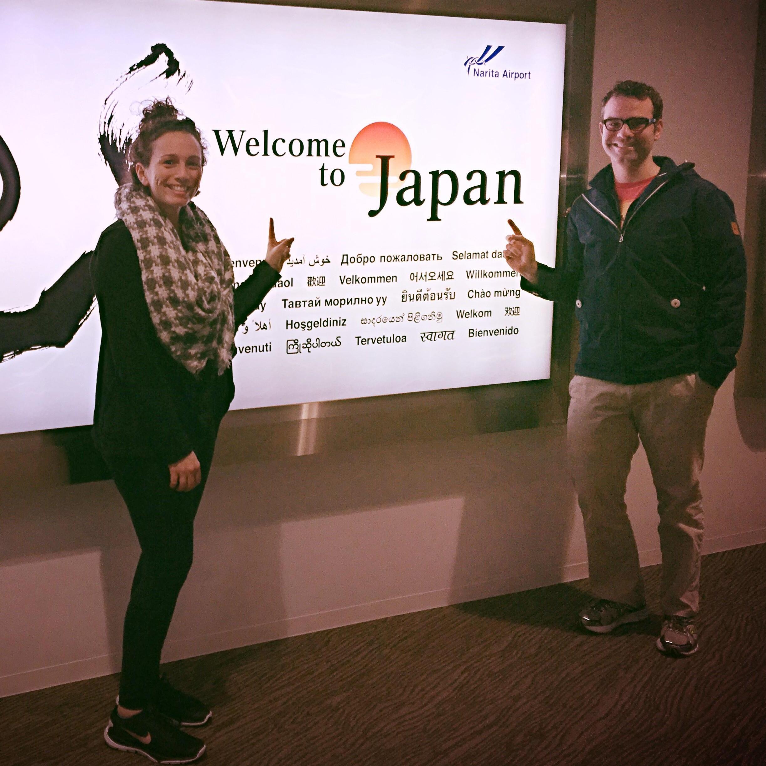 Our first international trip together...