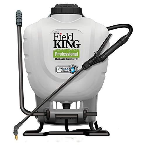 Field King Professional 190328 No Leak Pump Backpack Sprayer for Killing Weeds in Lawns and Gardens