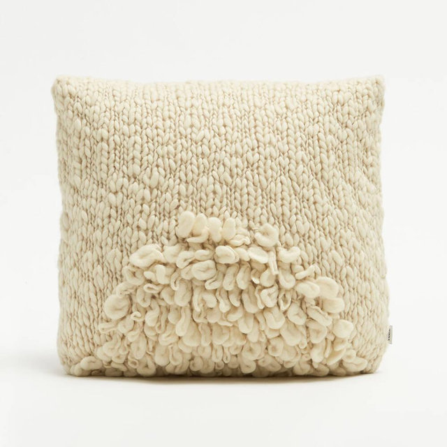 Moon Shag Pillow