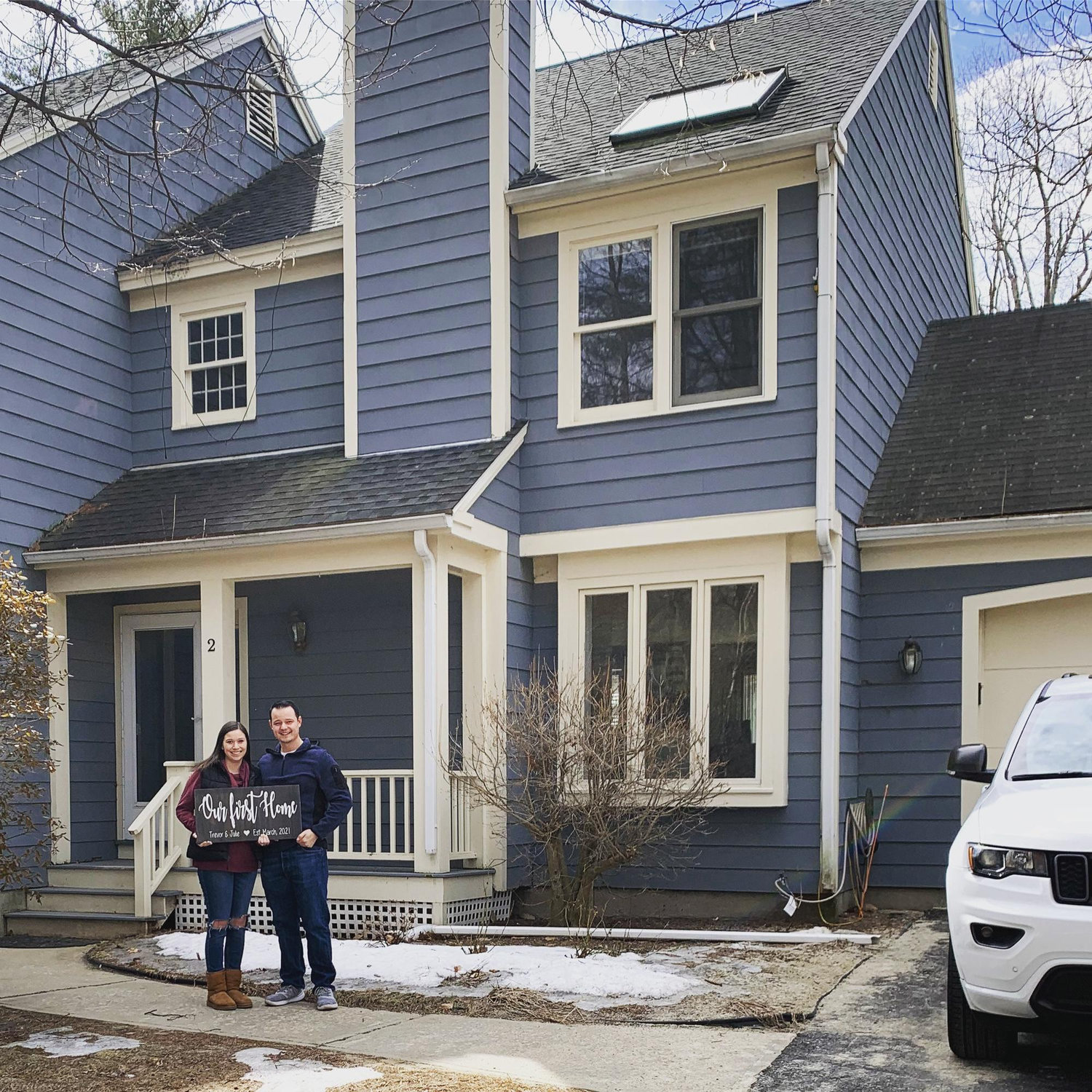 closed on our first home, March 16, 2021 ♥️