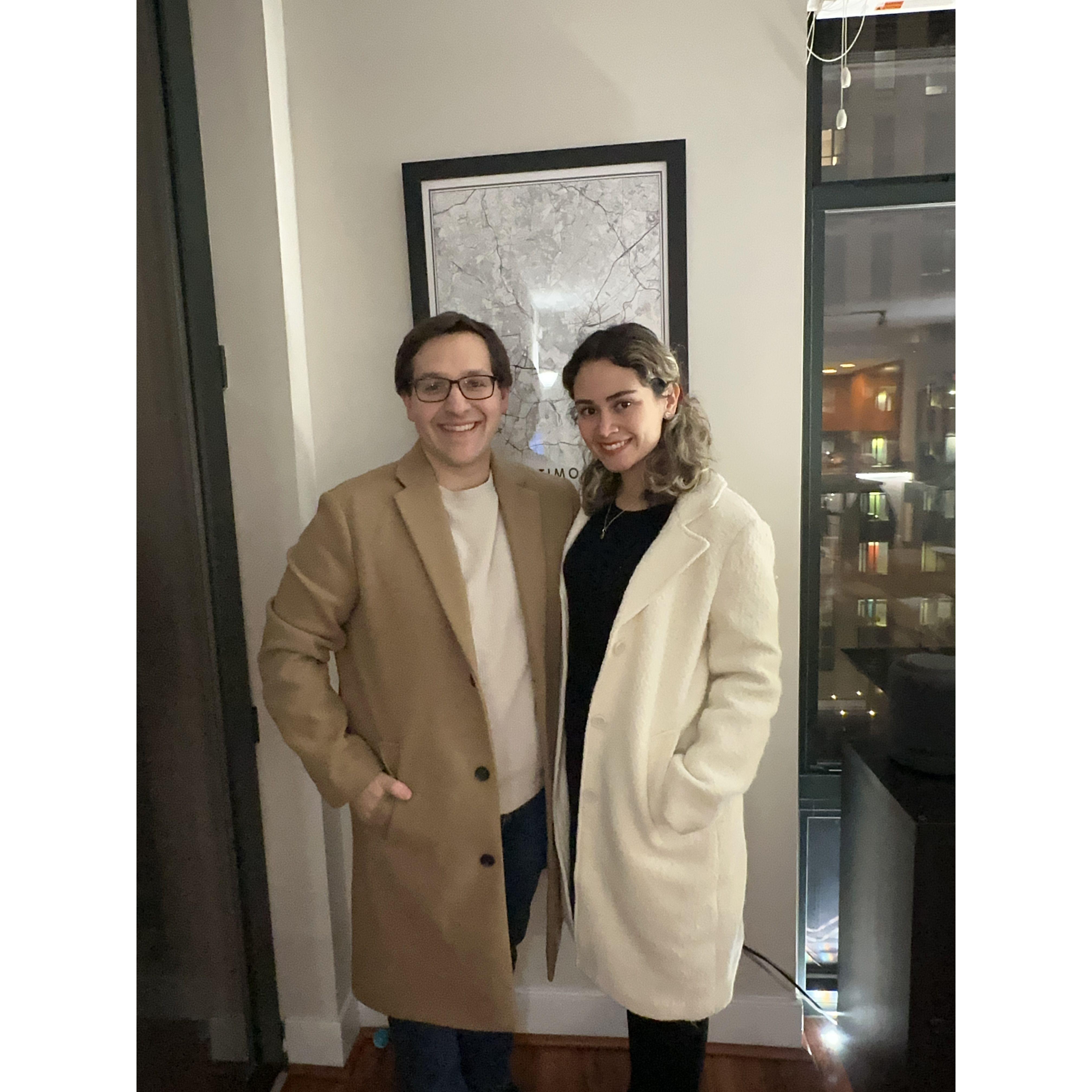 New Year's Eve dinner date