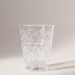 The Bombay Handblown Glass Juice Glasses, Set of 4