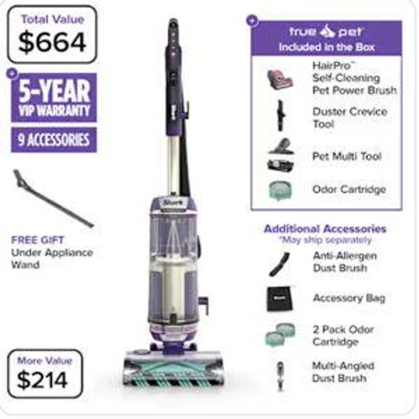 Shark® POWERDETECT™ Upright Vacuum with TruePet Upgrade - Shop All Vacuums