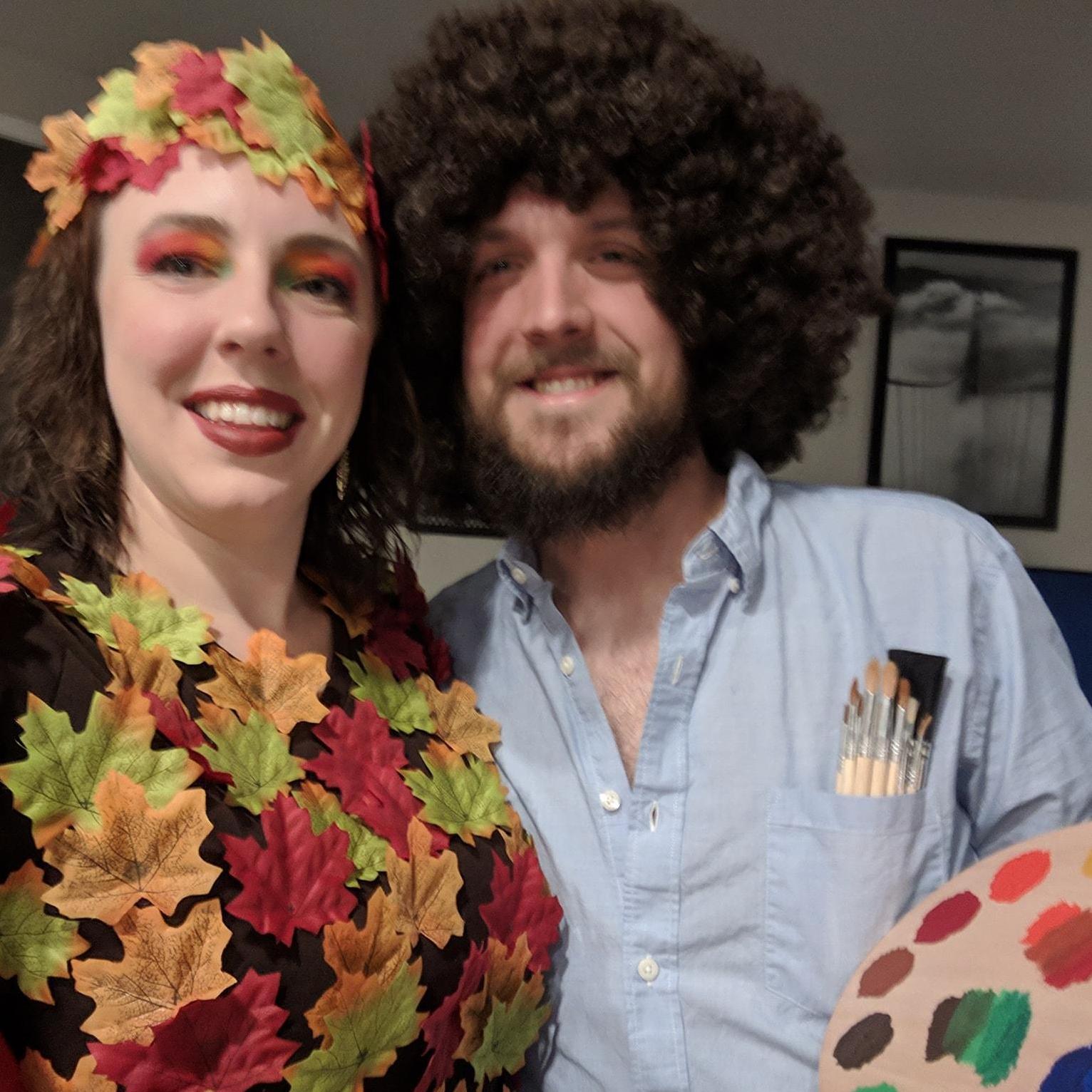 Bob Ross & Happy Tree
Halloween 2018