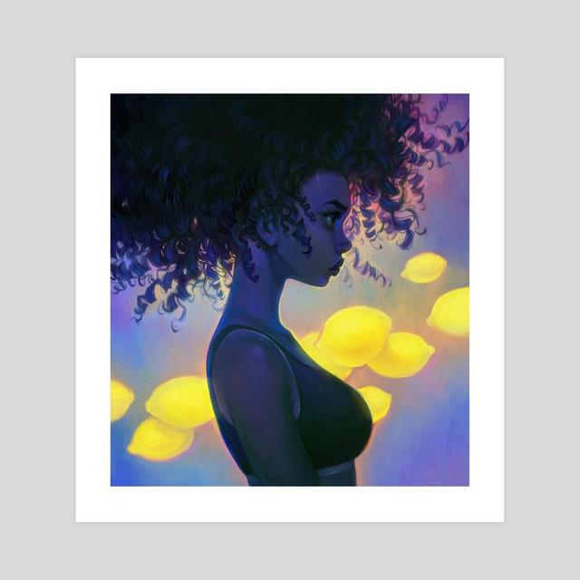 sour, an art print by Lois van Baarle