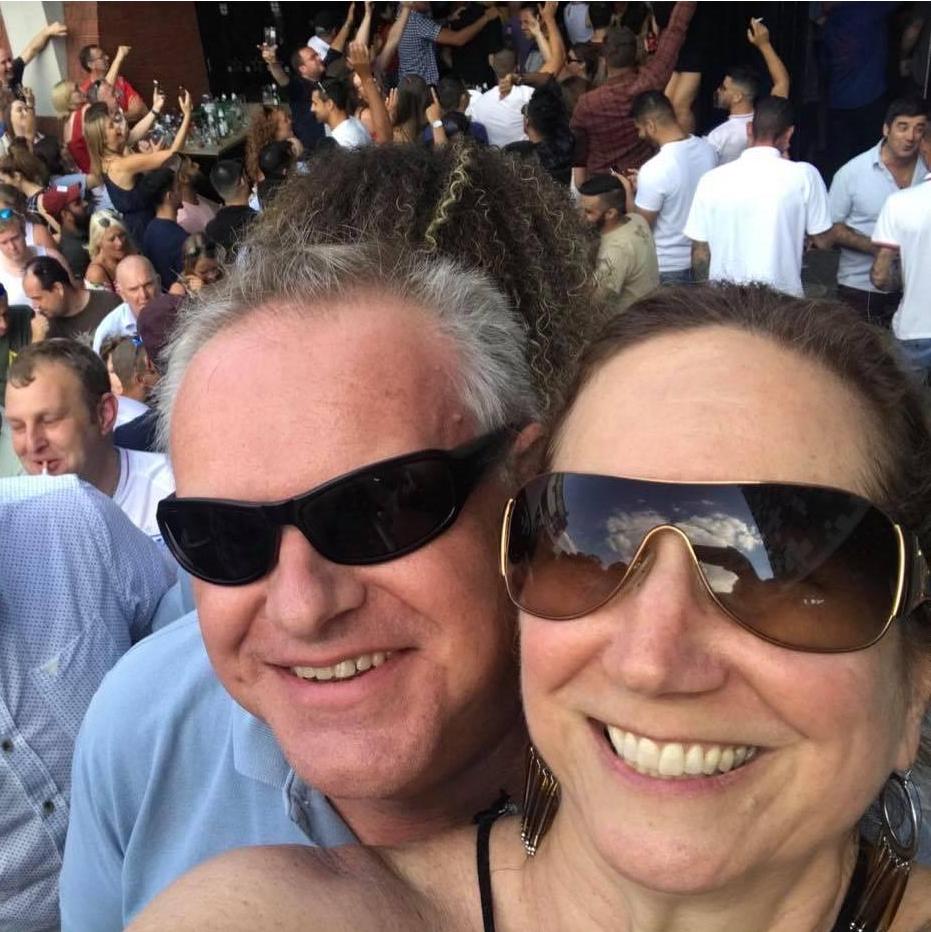 July 2018 our first date was a marathon! Cruised up to Birmingham for the Roger Waters concert - stumbled across an exceptional England win in the World Cup!