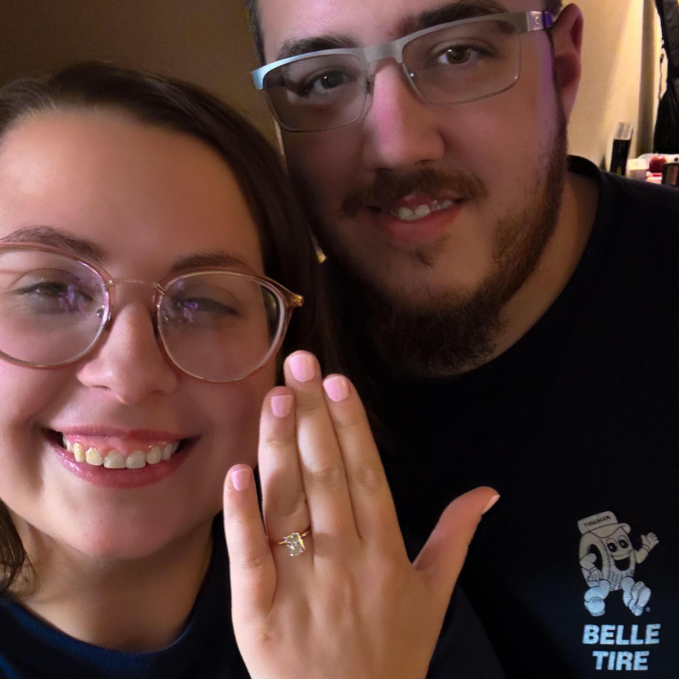 Were engaged! January 16th, 2024