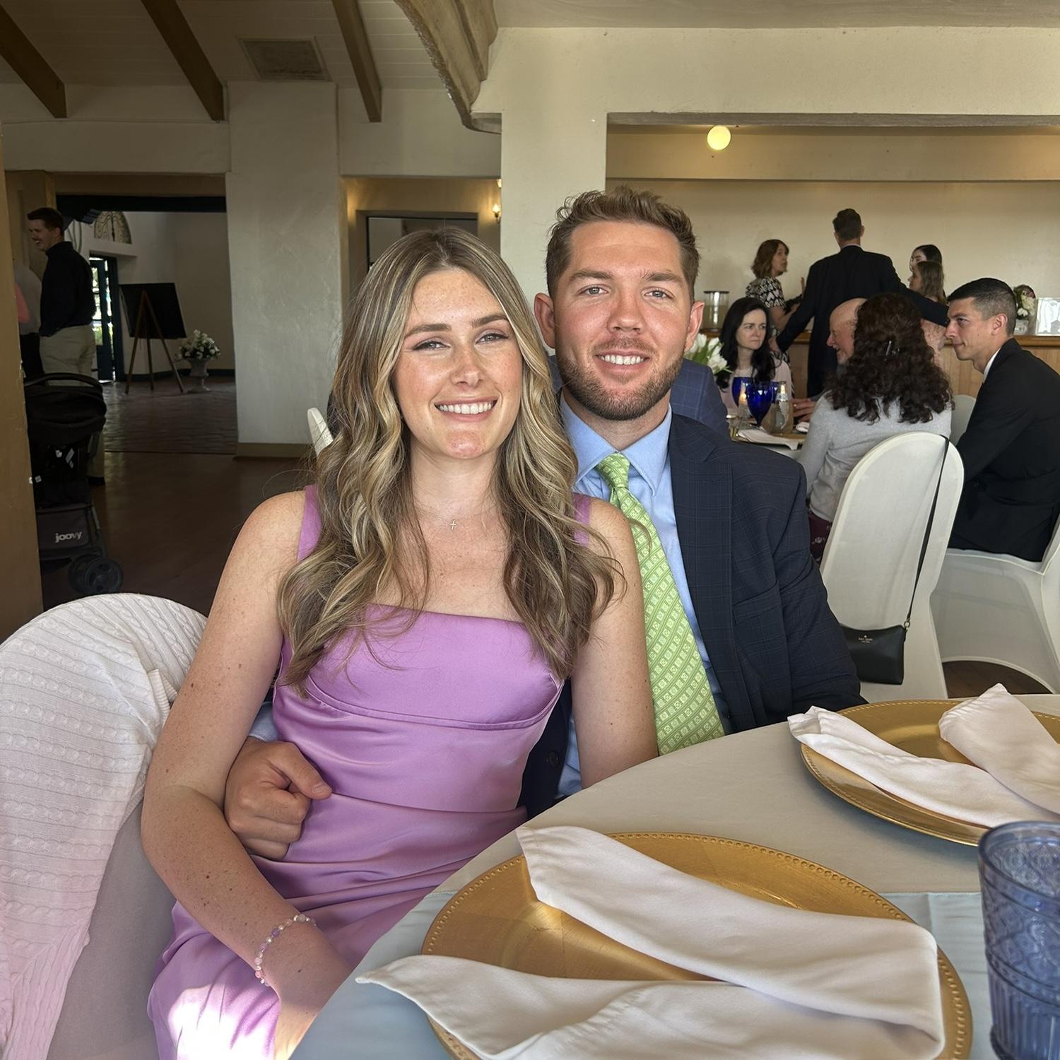 The first wedding we went to together <3