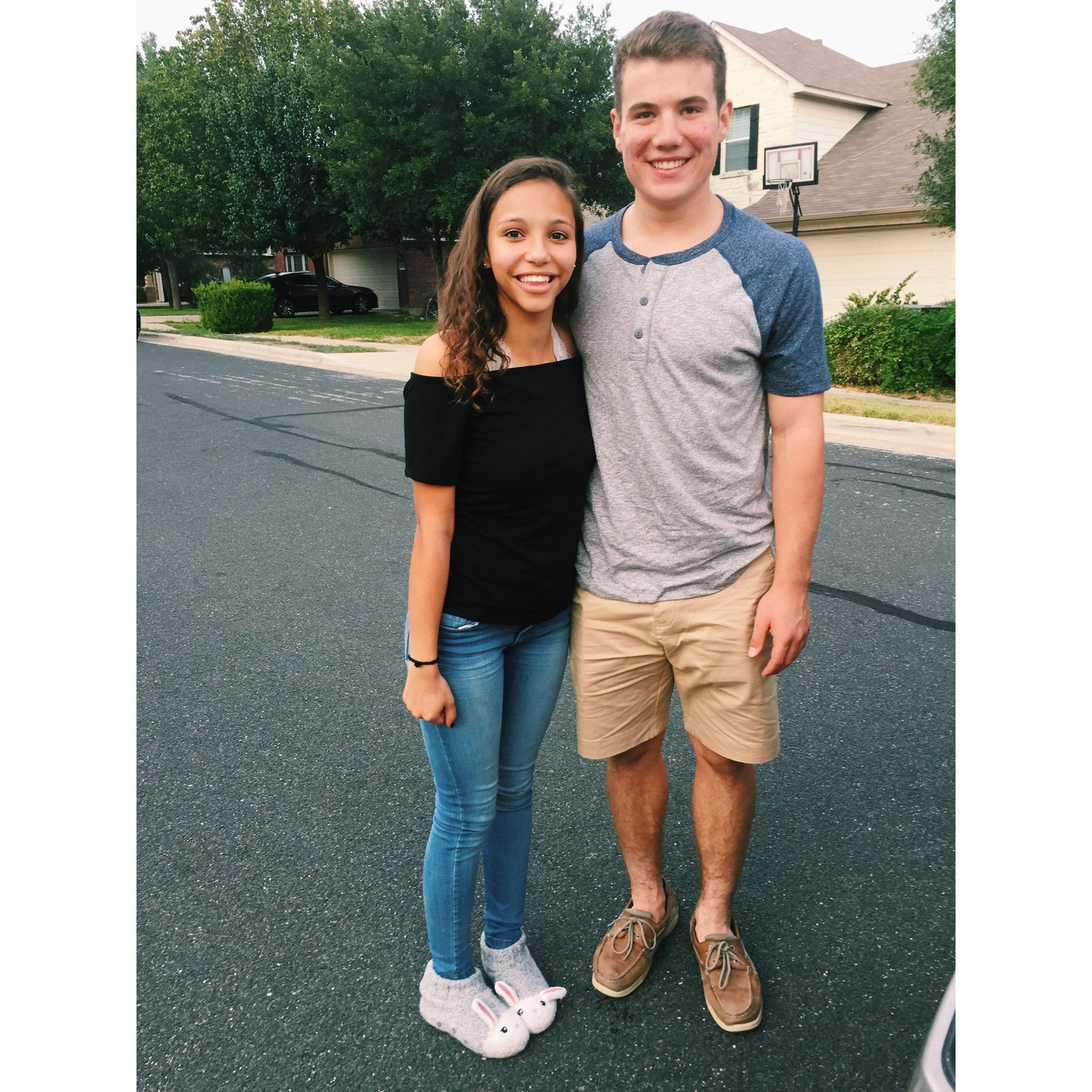 Our first date freshman year of high school!