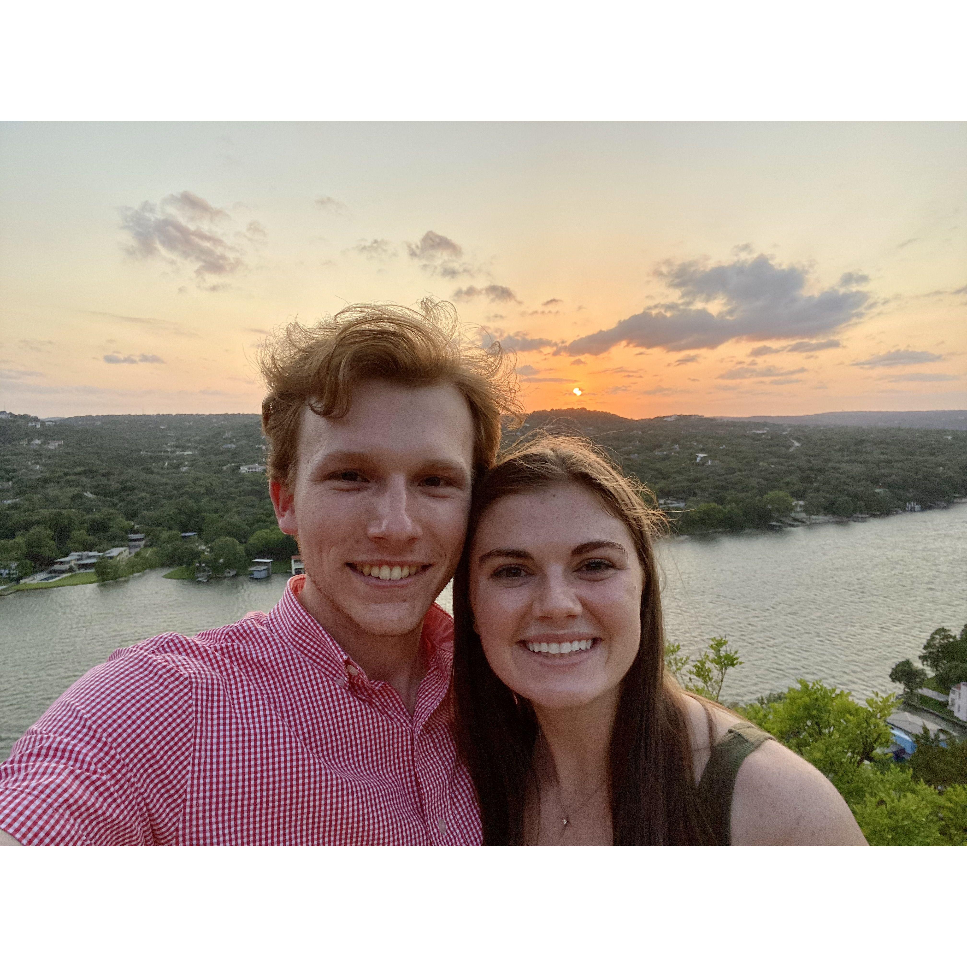 Sunset at Mt. Bonnell