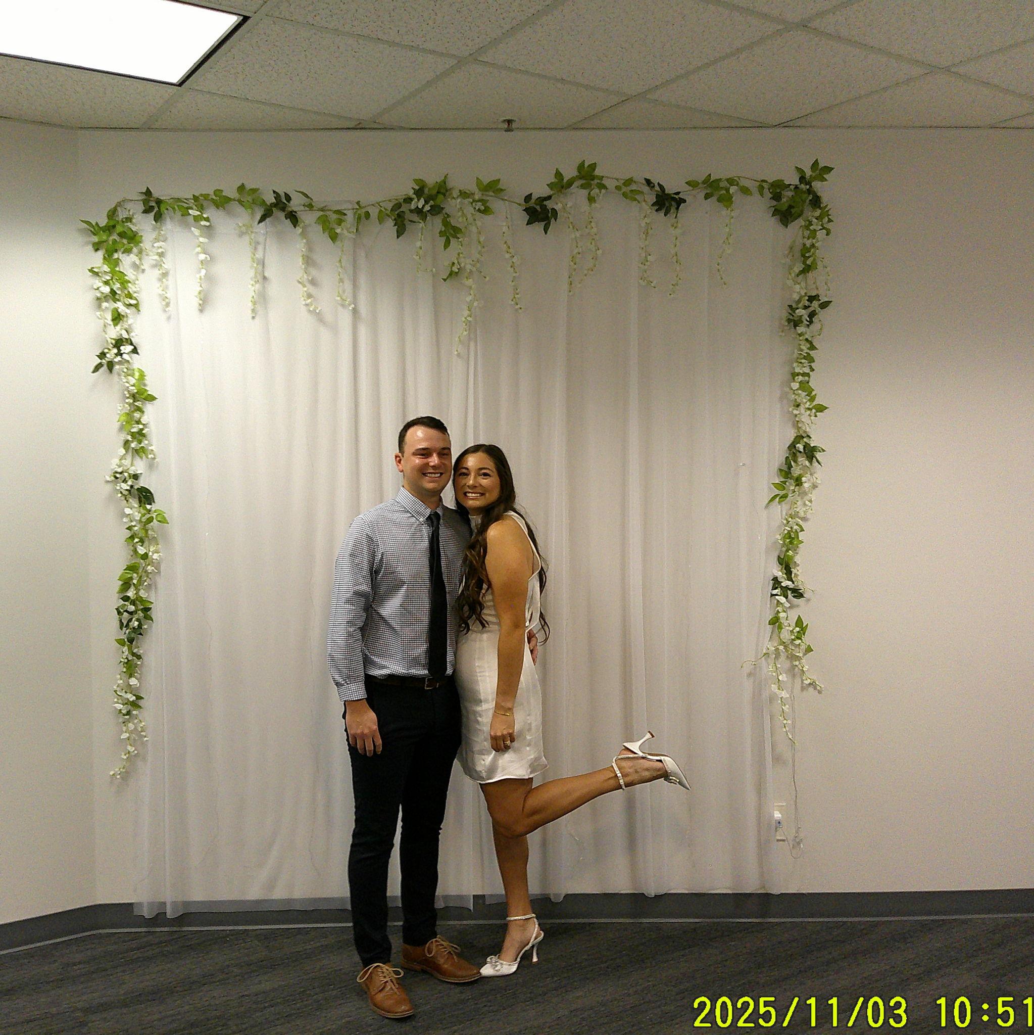 It all started with our "legal" marriage ceremony in the Salt Lake City courthouse on 11/03, exactly 1 year after getting engaged.