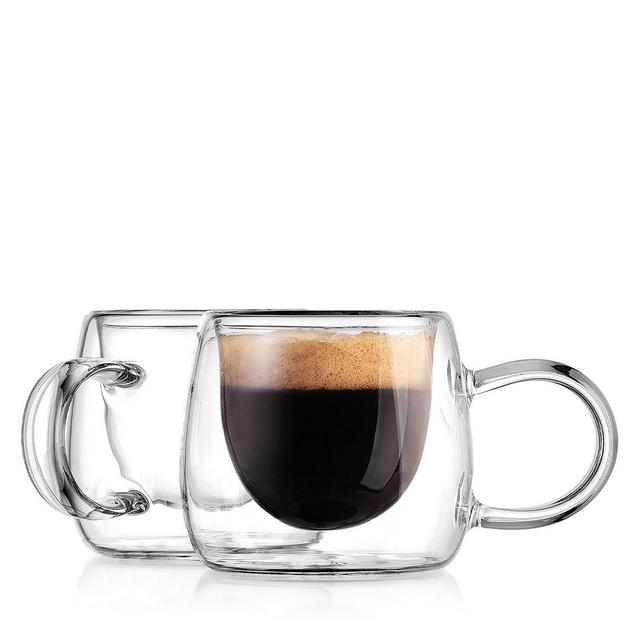 Godinger Alesia Double Walled Espresso Cup, Set of 2