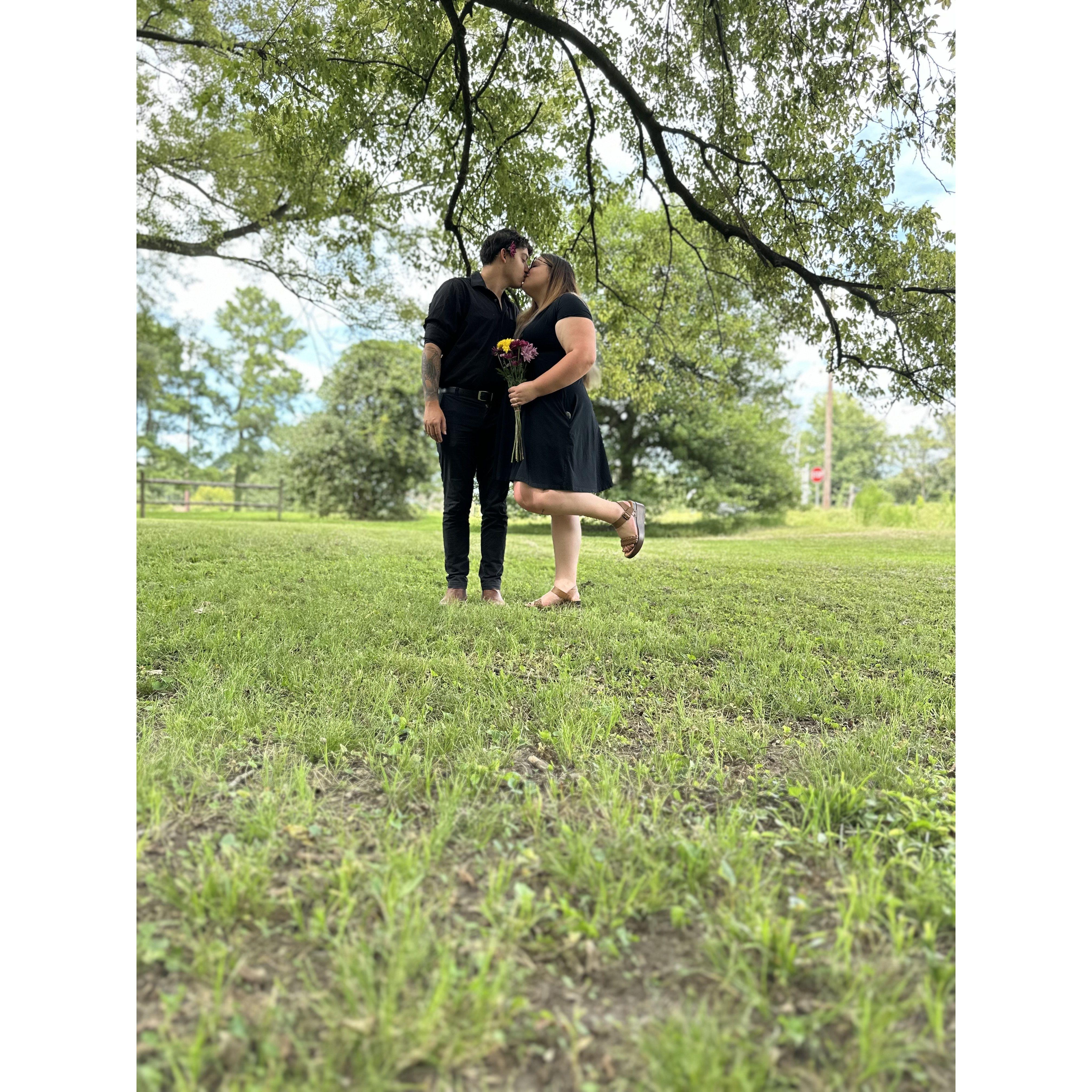 We were so happy. Kitrina definitely knew it was happening