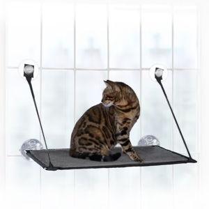 K&H PET PRODUCTS EZ Mount Cat Window Perch, Gray - Chewy.com