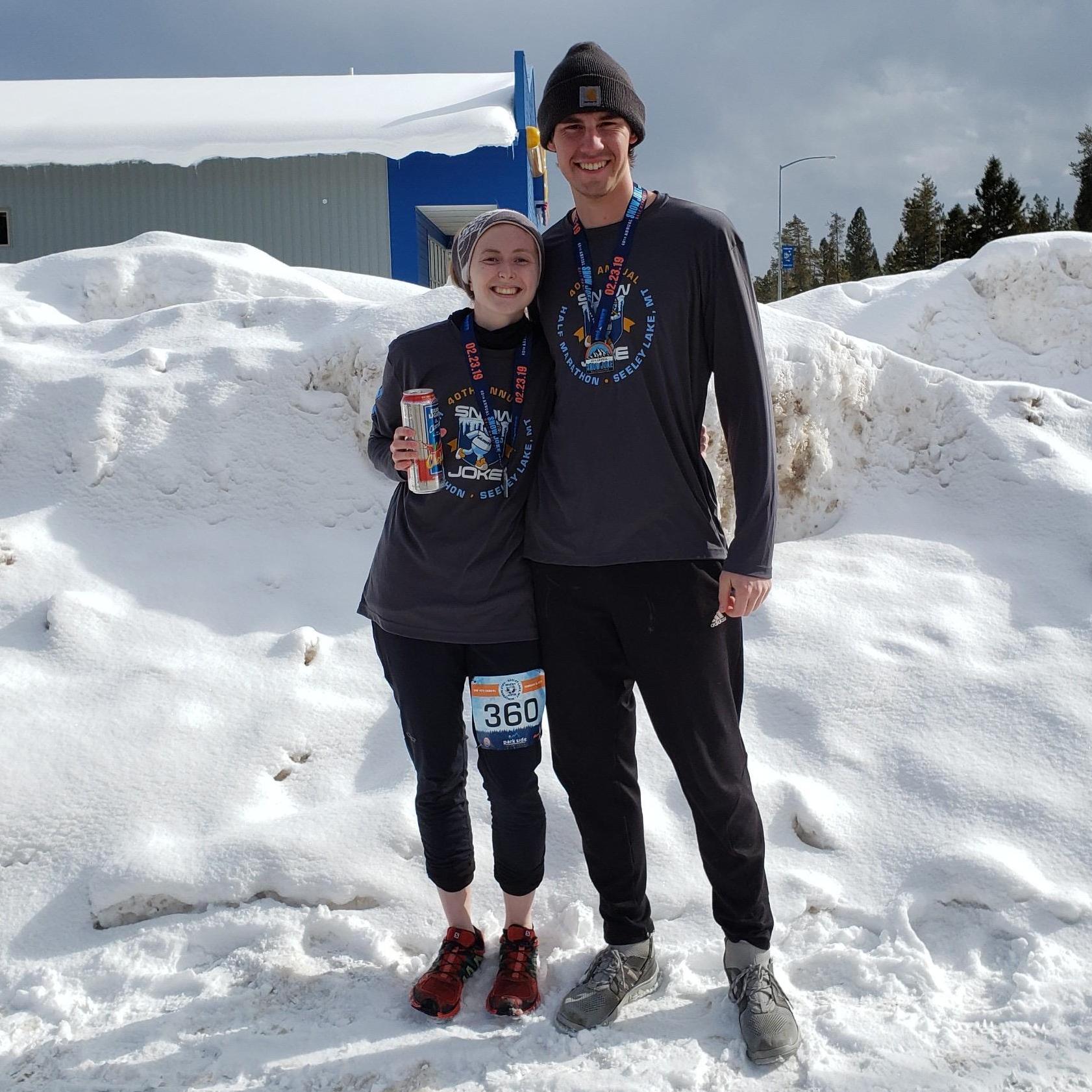 Snow Joke Half-Marathon