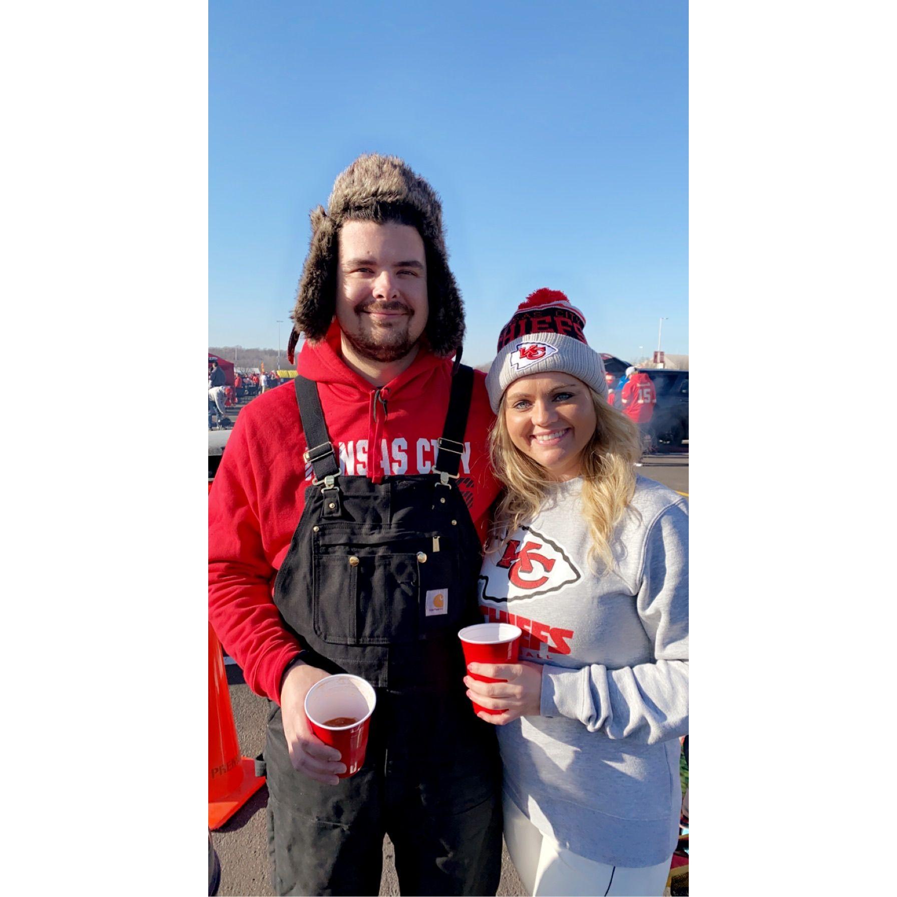 Kiersten's first Chiefs Game (December 2020)