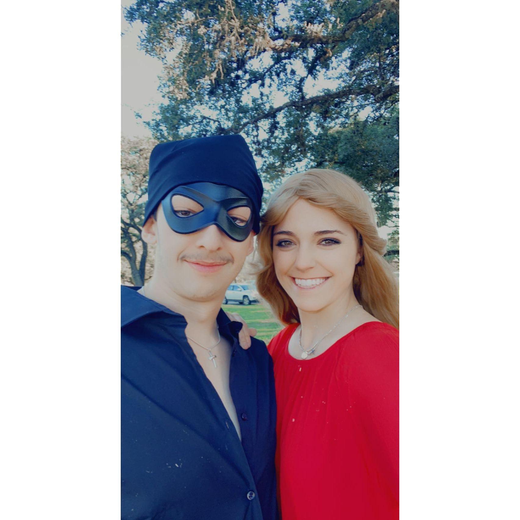 The best halloween ever! We were Princess Bride!