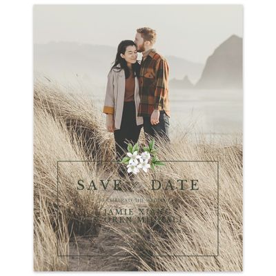Deep Forest, Green Wedding Digital Save the Date - Foxglove Photo