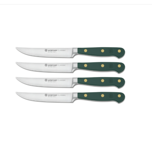 WÜSTHOF Classic 4-Piece Steak Knife Set FRESH ROSEMARY COLOR