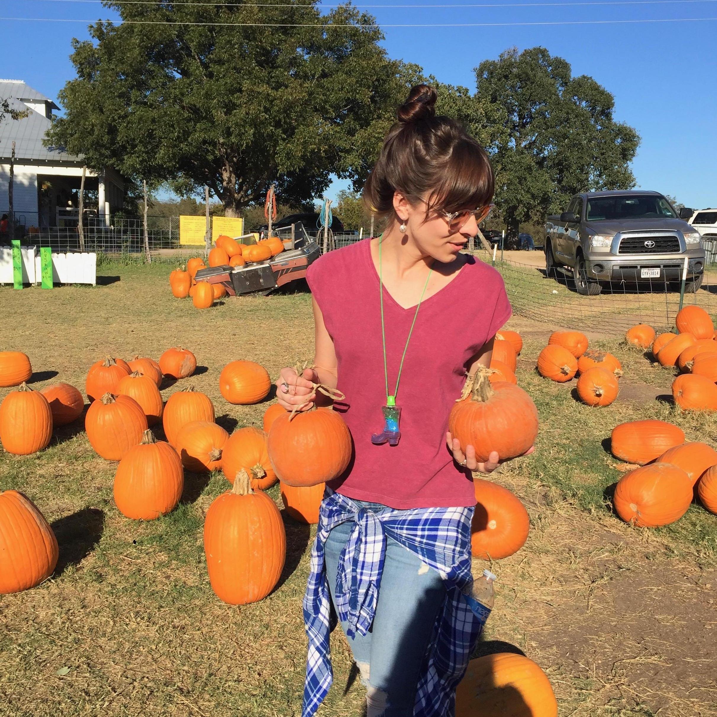 First pumpkin patch!