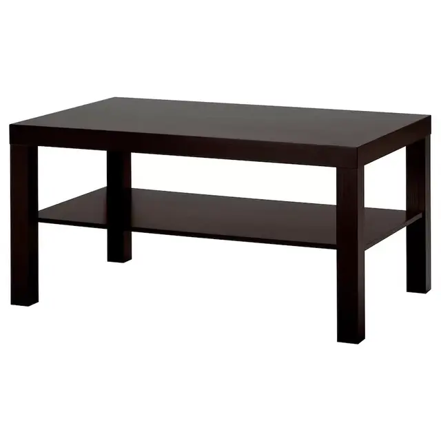 LACK Coffee table, black-brown35 3/8x21 5/8 "