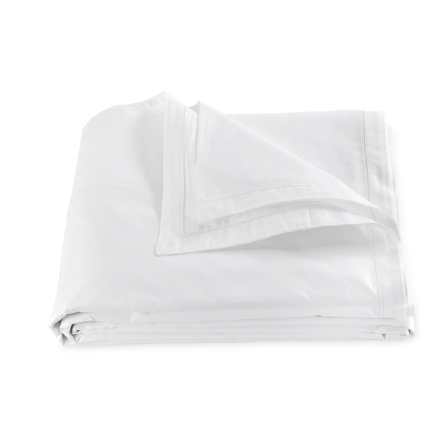 Ceylon Satin Stitch Duvet Cover - King - White