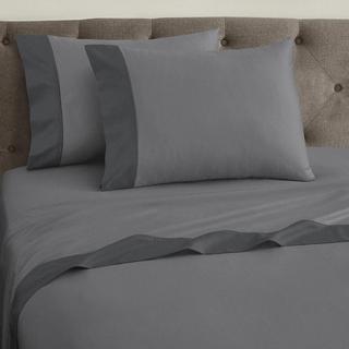 Sateen Charcoal Infused Performance 4-Piece Sheet Set