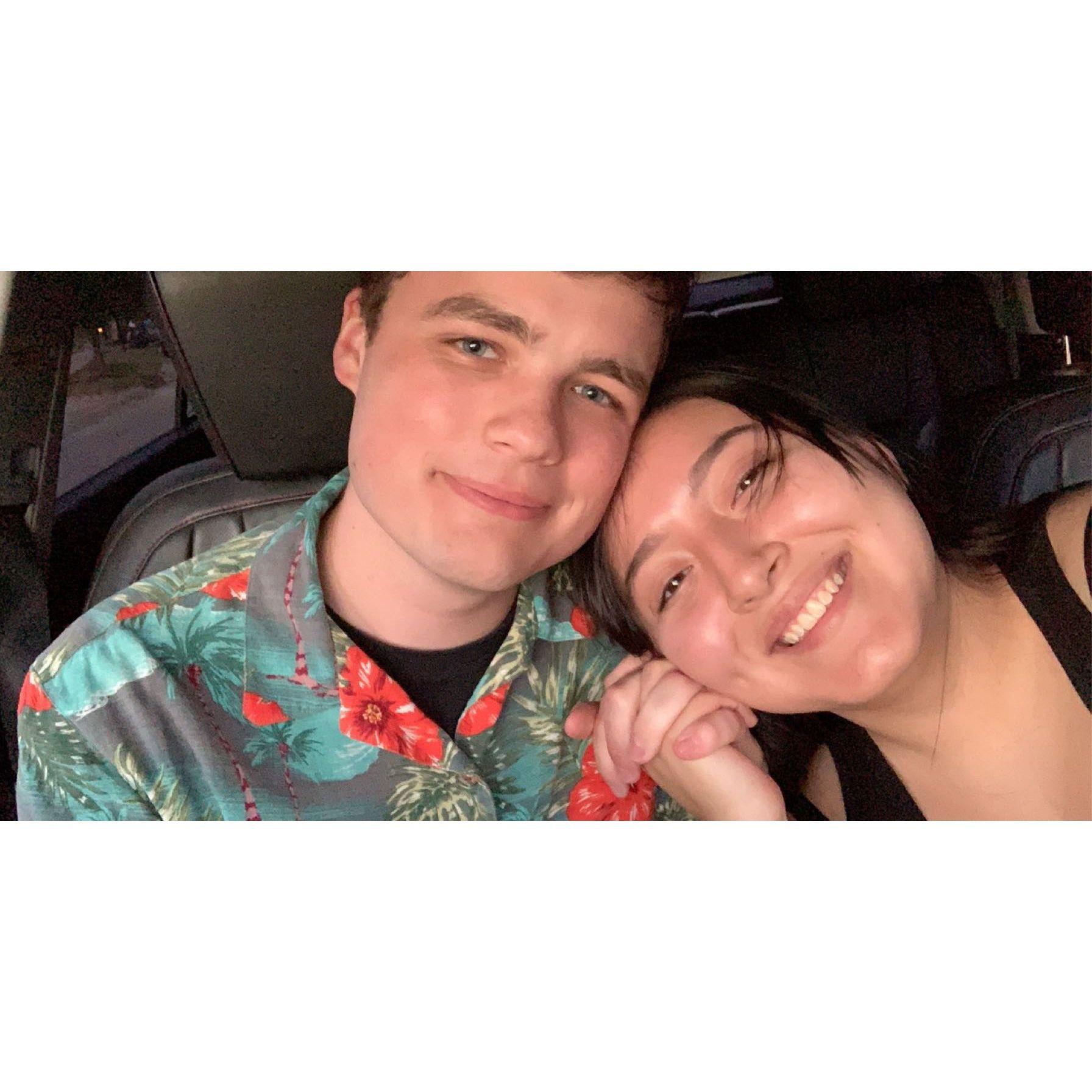 Our first date. 7.13.2020