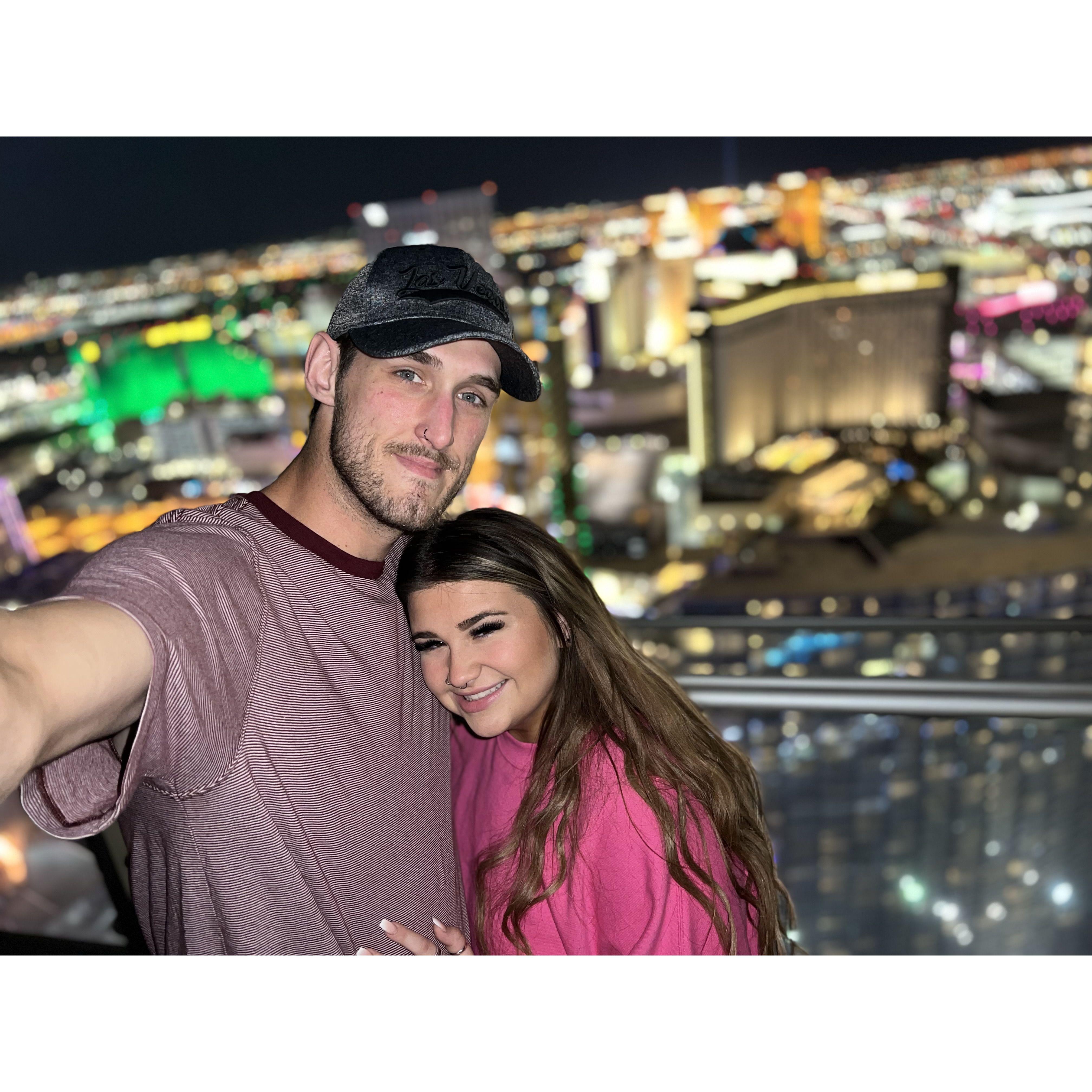 One of Zach and Sam in one of there favorite places - Las Vegas!