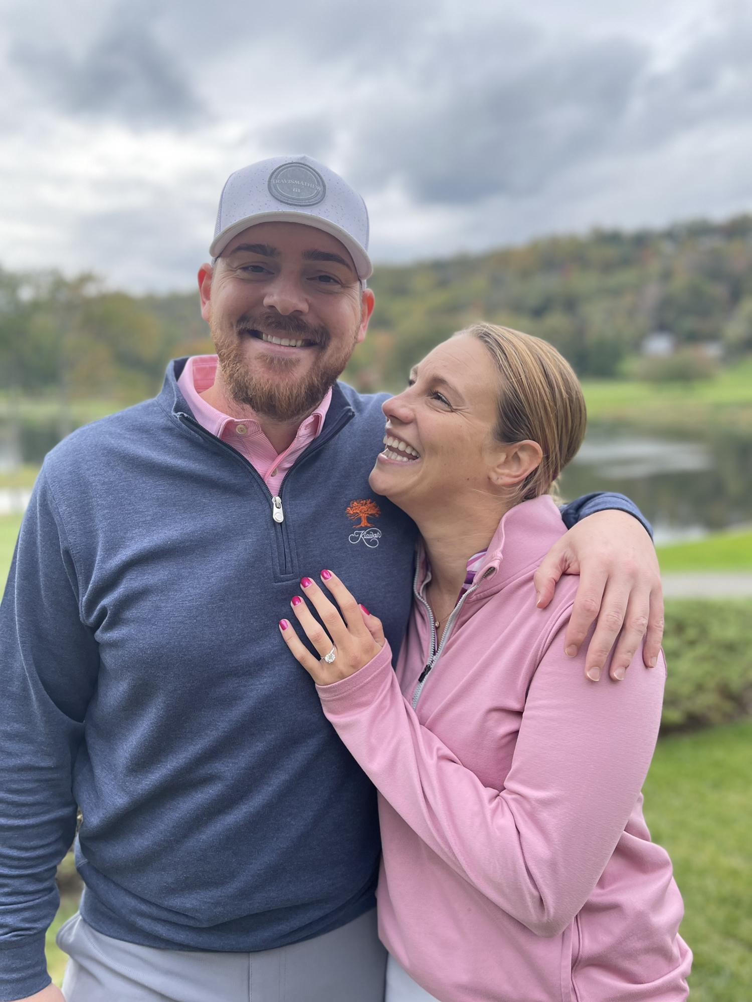 WE'RE ENGAGED!