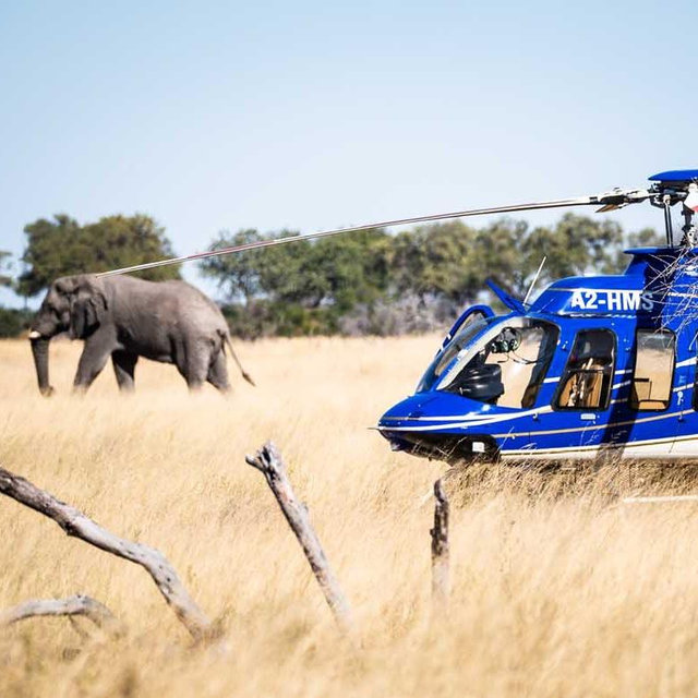 Honeymoon Helicopter over Mozambique Islands