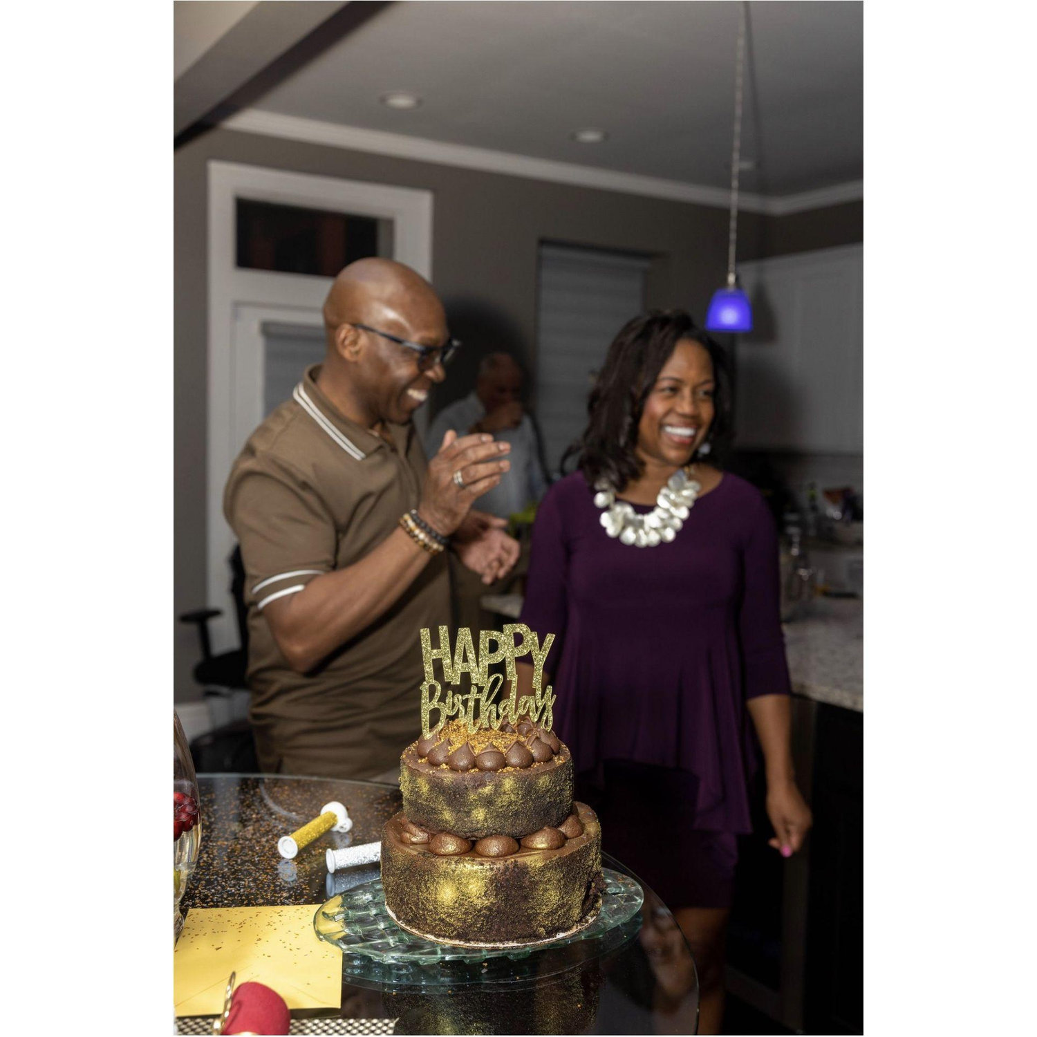 Birthdays are important. It is not what you get but who you share it with. We have decided to share our birthdays together for the rest of our lives.