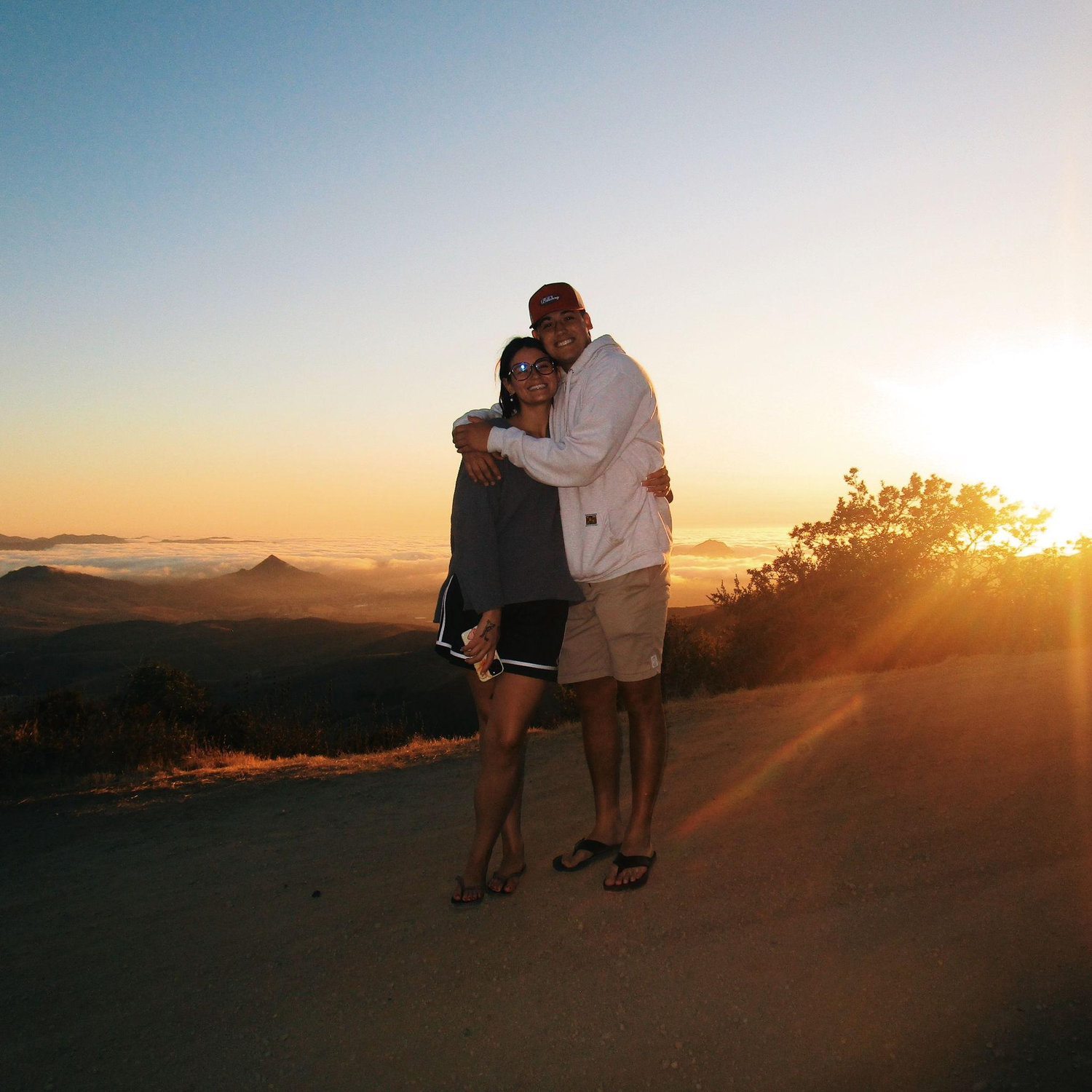 Isaac proposed to me on Cuesta Ridge, one of my favorite spots in SLO