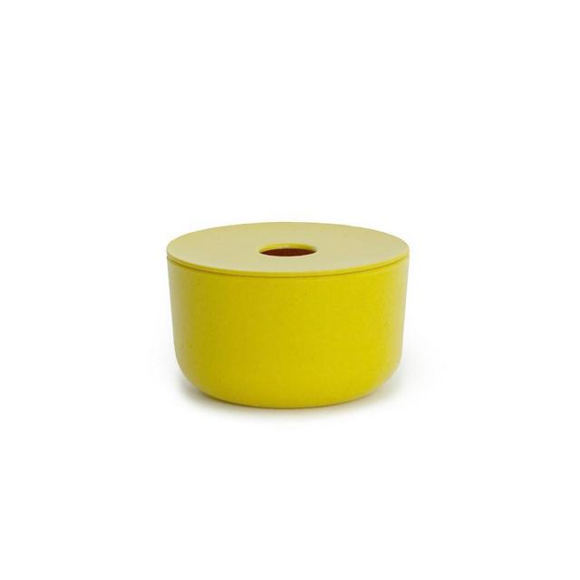 Bamboo Small Storage Box Lemon