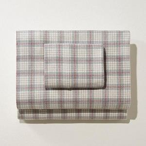 Heritage Chamois Flannel Sheet Collection, Plaid