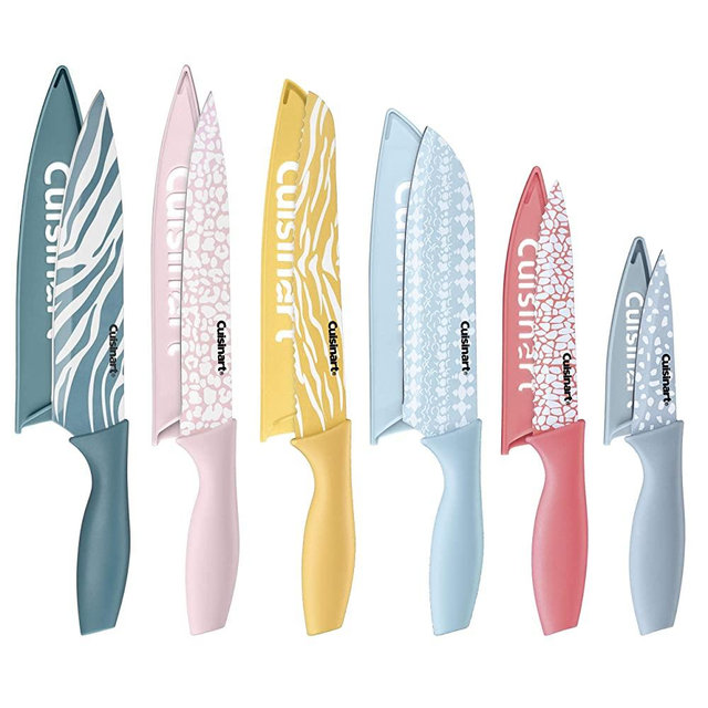 Cuisinart C55-12PRA Advantage Nonstick Cutlery Set, 12 PC, Multi