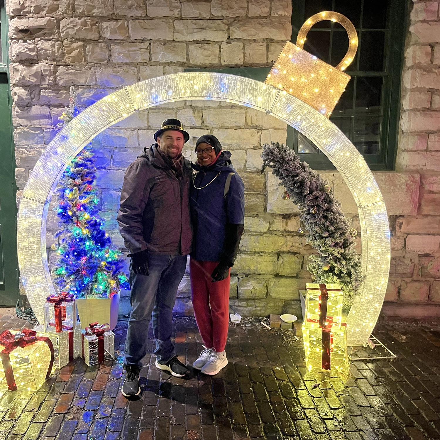 The Distillery Winter Village in Toronto