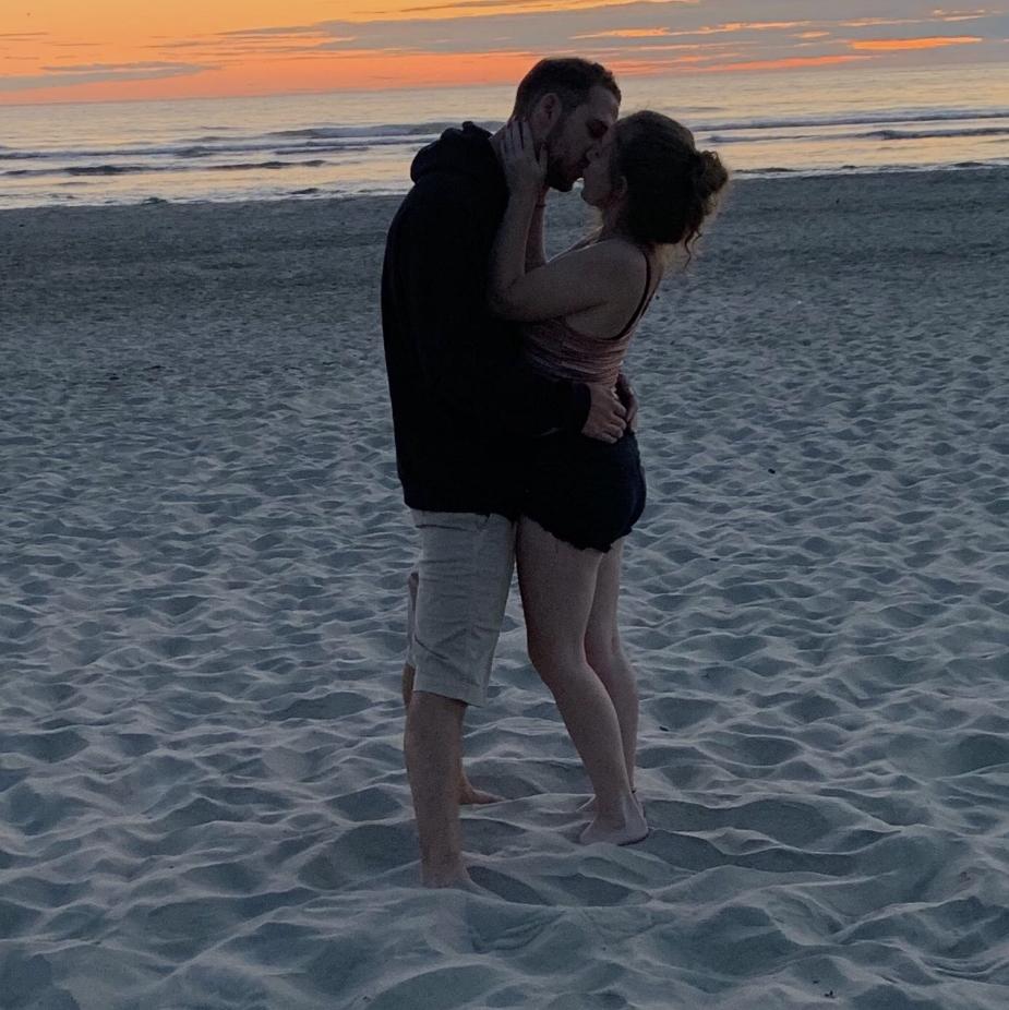 Our first beach trip together for my 17th birthday!