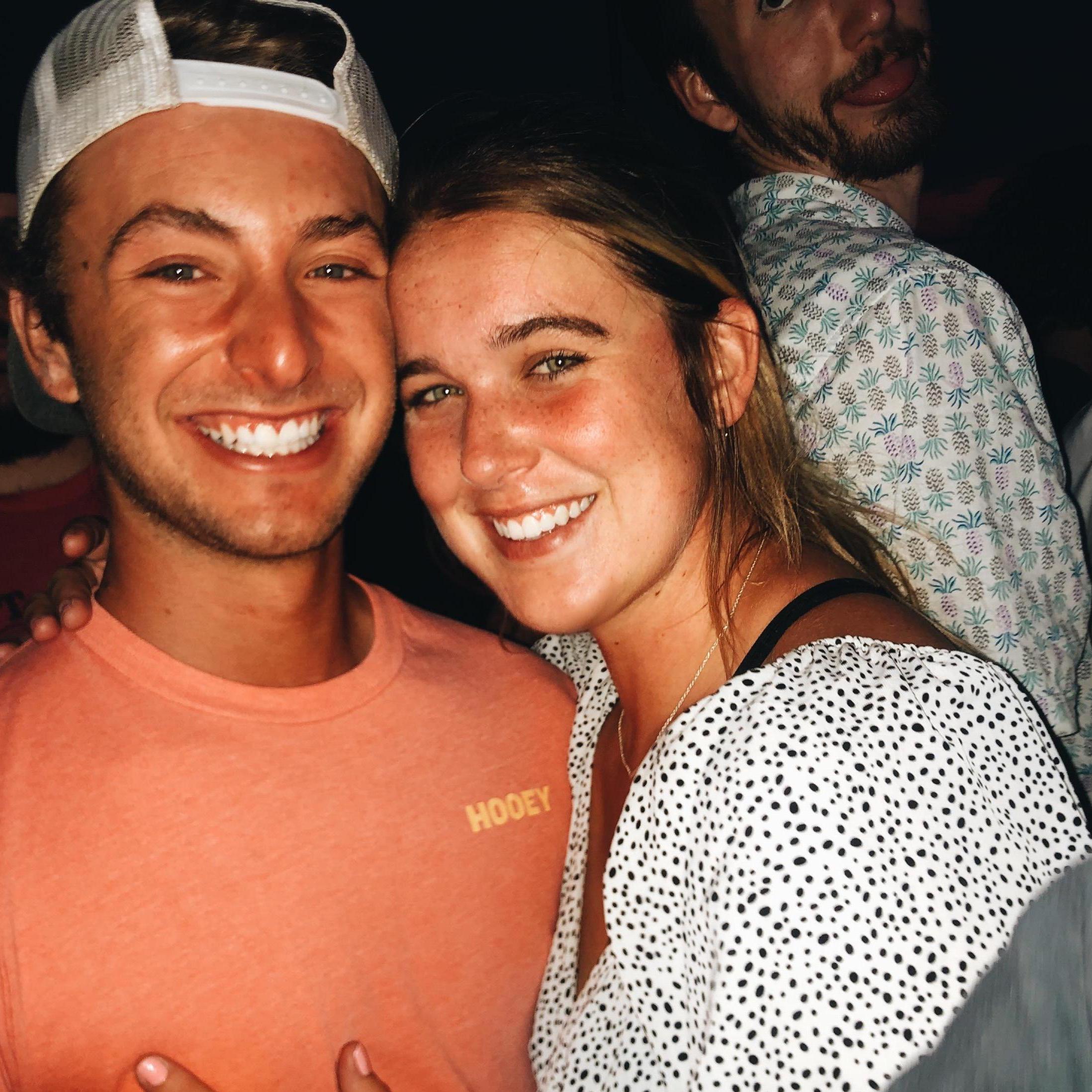 Enjoying the Bozeman Fair concerts together!
