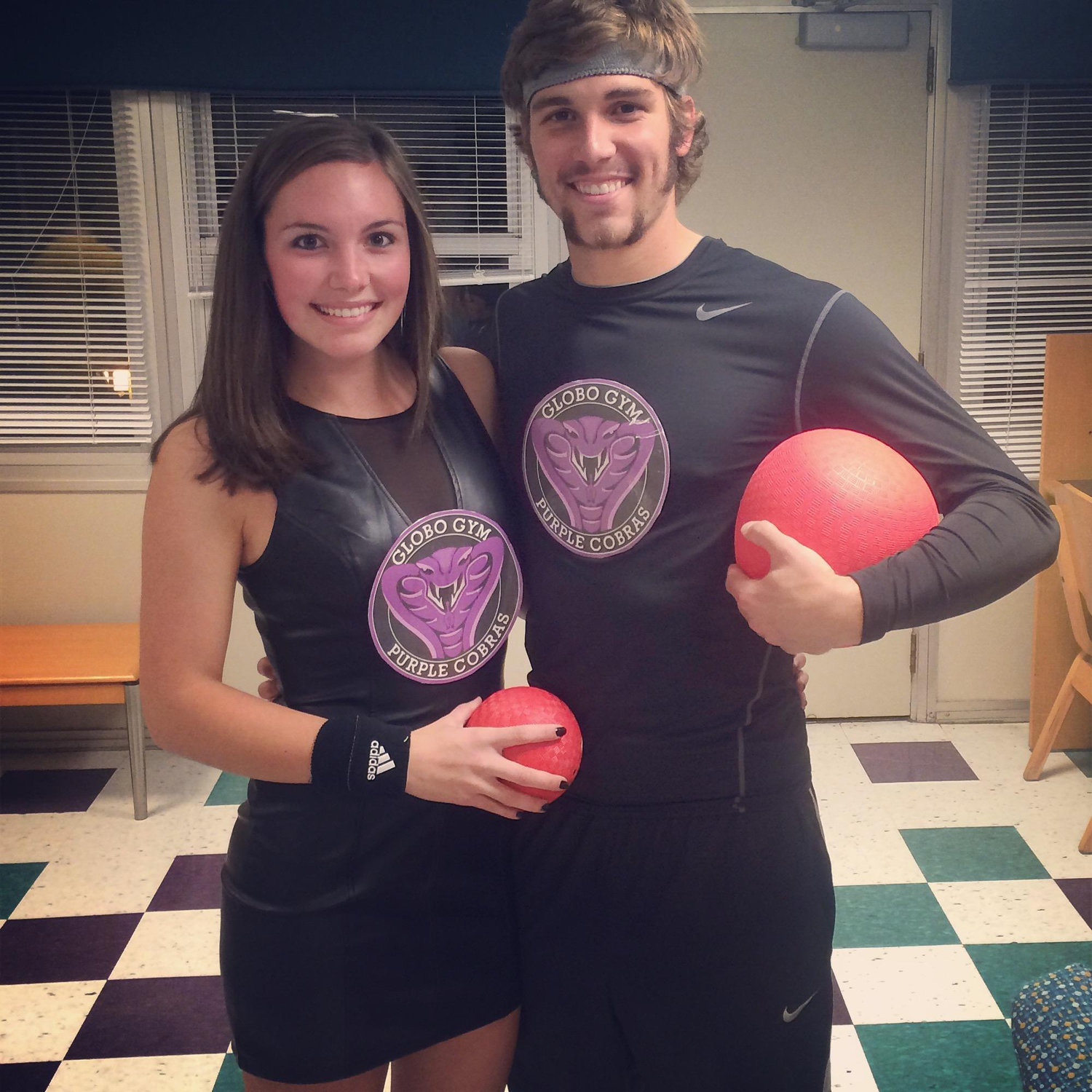 We continued our couples costumes into college.