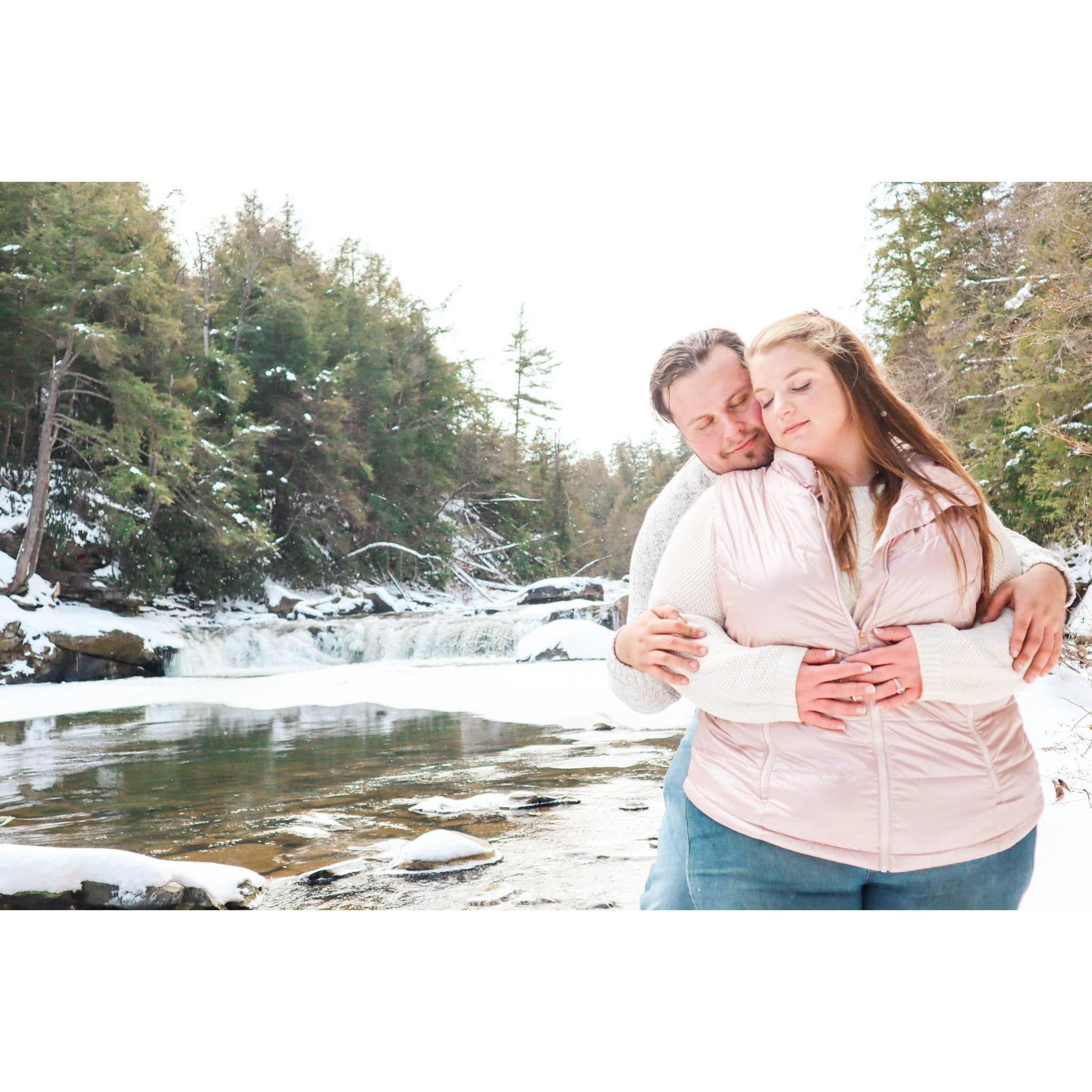 Swallow Falls State Park: Engagement session