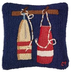 2 Hand-Woven Pillows