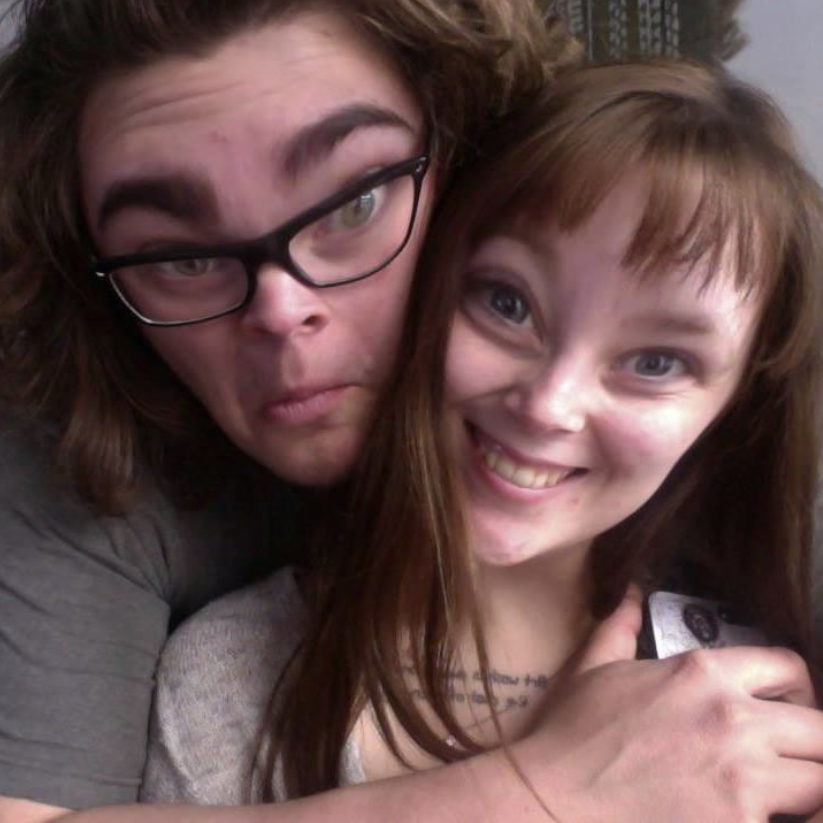 Snow Day filter selfie fun.