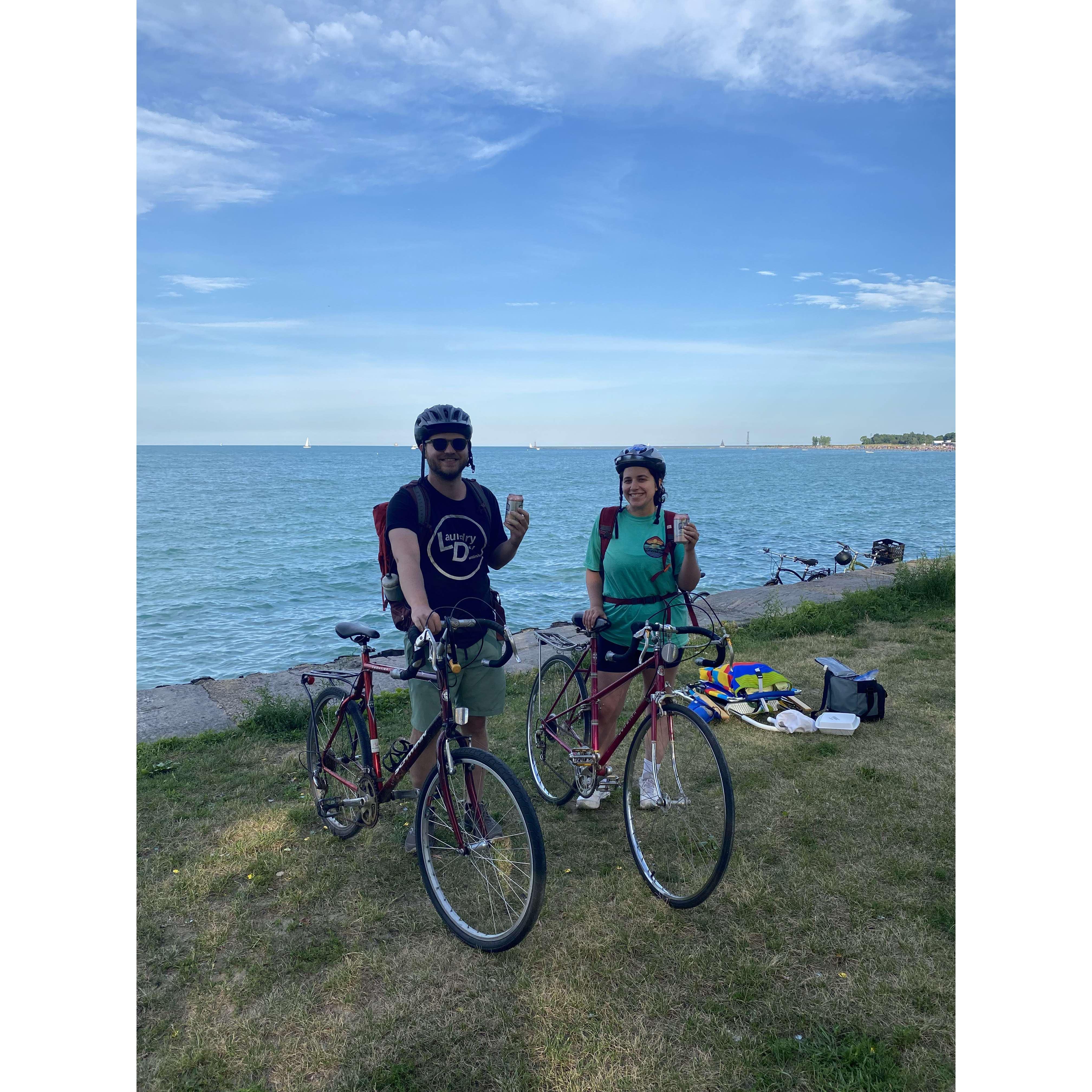 We love to bike