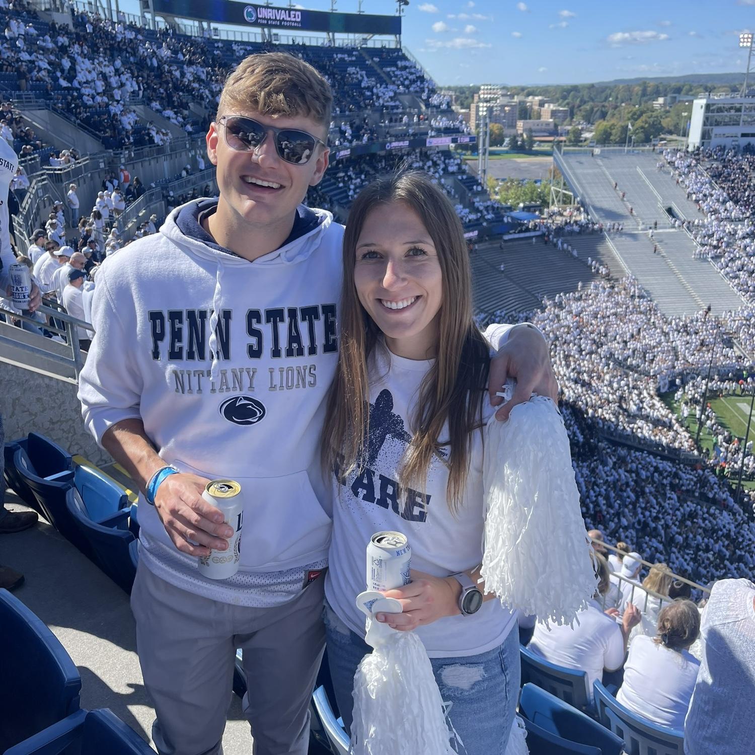 Kelsey's first Penn State game! Fall 2024!