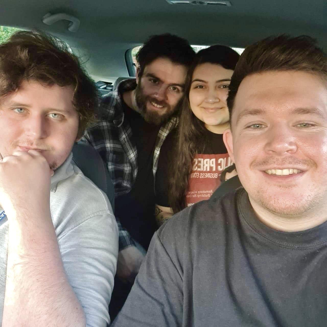 First time Hel met Peter and Aaron in person, and Peter and Aaron met for the first time in person too. 2022