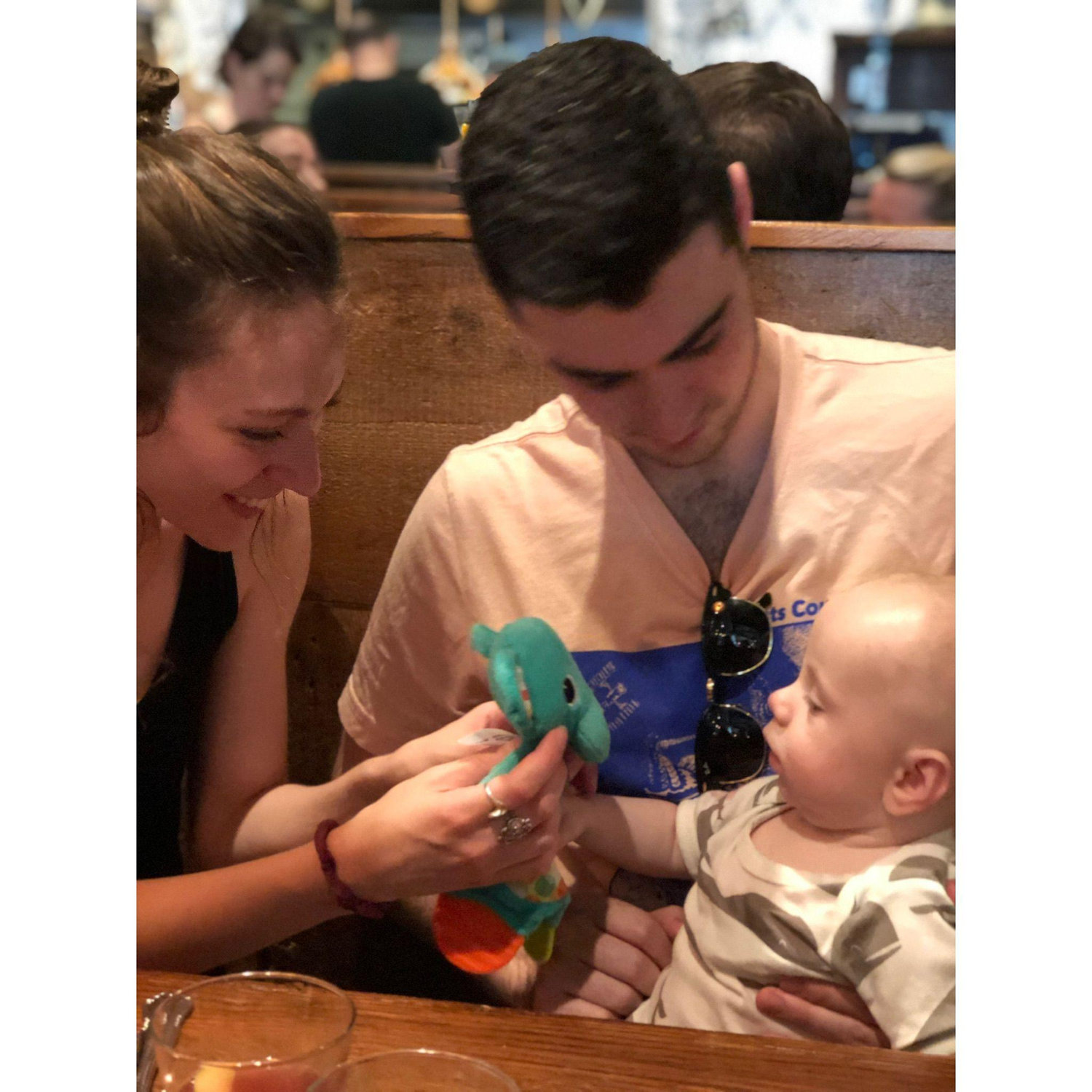 Early days with nephew Flynn